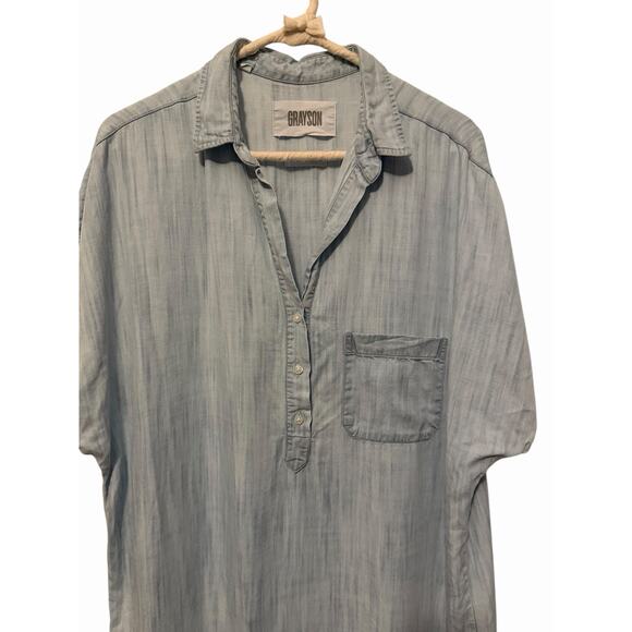 GRAYSON FRANK EILEEN The Artist Full Length Dress Sz L 4 Lagonlook Capsule Lux - Picture 4 of 13